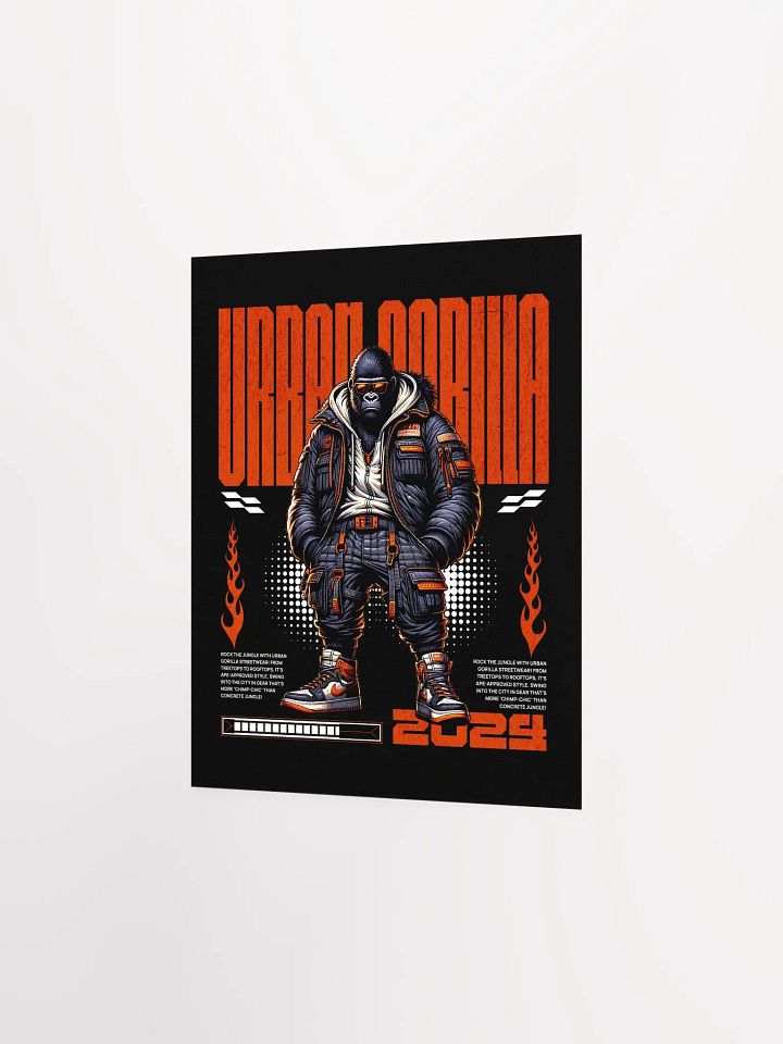 Urban Gorilla Streetwear Poster product image (2)