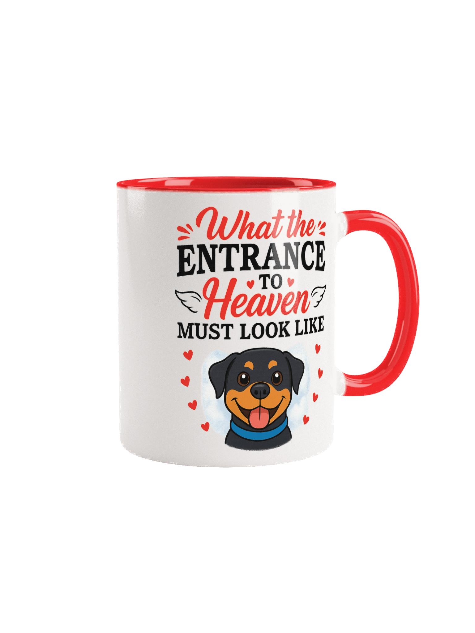 Heavenly Rottweiler Ceramic Mug product image (2)