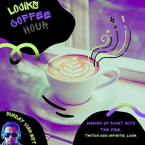Come wake up with me on Sunday @10am EST when the cafe doors open for Lojiks Coffee Hour. The vibe is always real in the cafe...