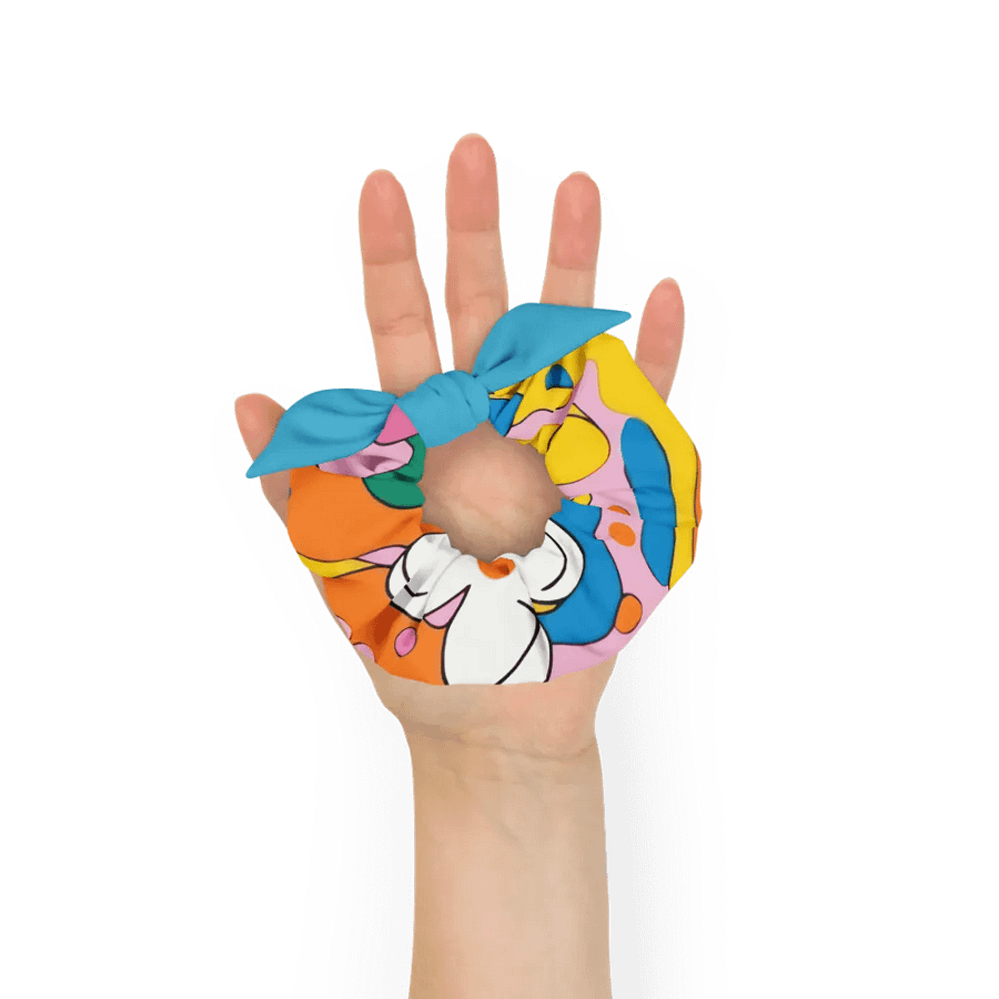 Retro Floral Petals Scrunchie product image (12)