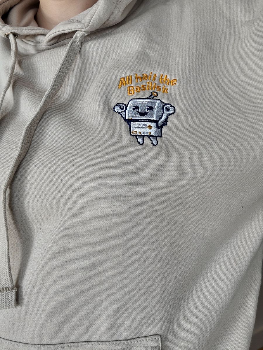 Basilisk Robot Embroidered Hoodie product image (3)