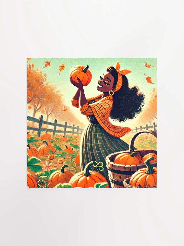 Autumn Pumpkin Patch Premium Matte Poster product image (3)