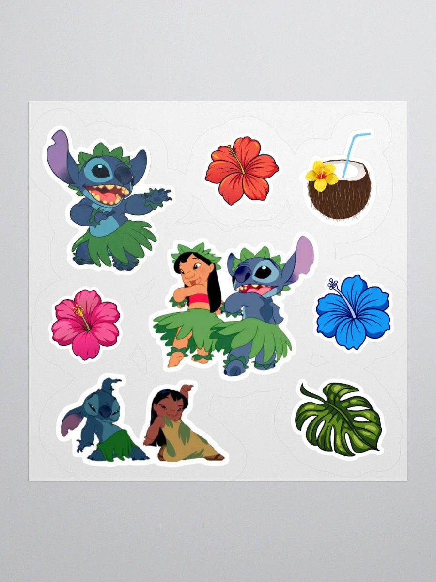Hula Stitch & Lilo Sticker Collection product image (1)
