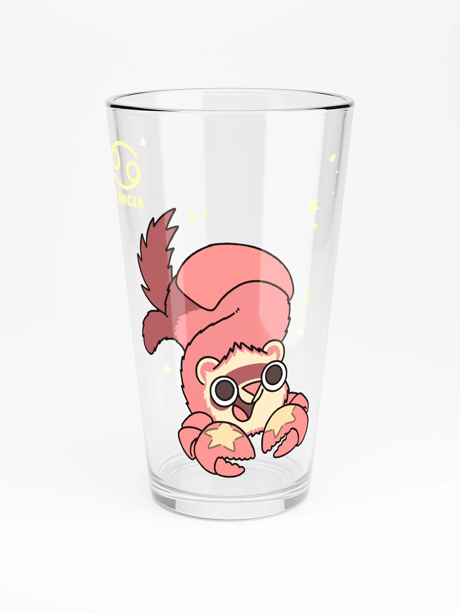Cancer | Ferret Star Signs | Pint Glass product image (3)