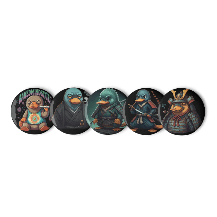 BakedMindstate Platy Pins Set product image (1)