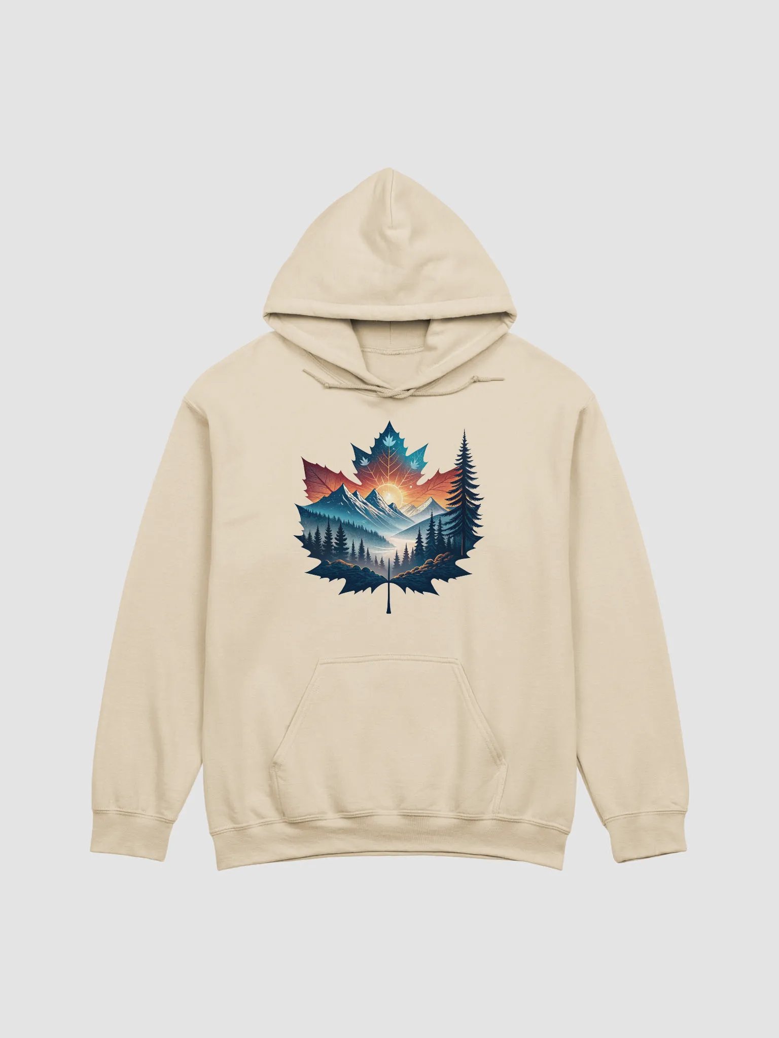 Maple Leaf Scape Adventure Hoodie product image (13)