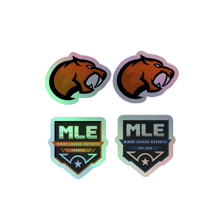 Sabres Holographic Sticker Sheet product image (2)