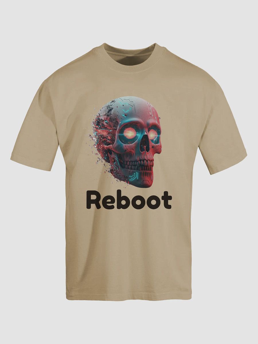 Cybernetic Reboot Glow Skull T-Shirt product image (15)