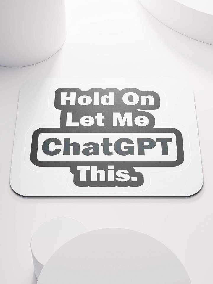 ChatGPT Mouse Pad product image (1)