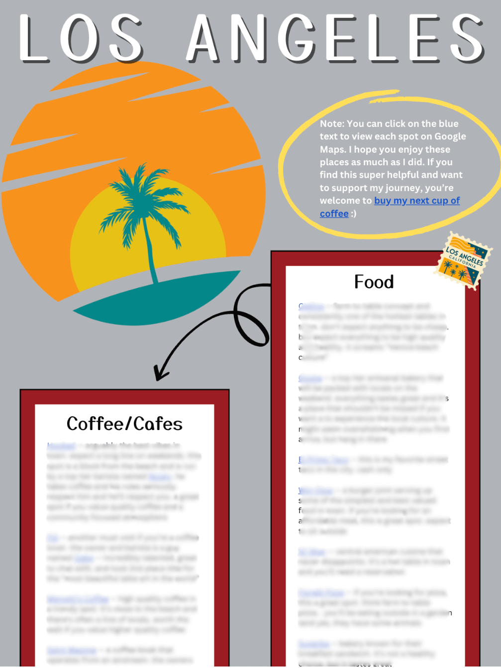 Los Angeles Guide + Recommendations product image (1)