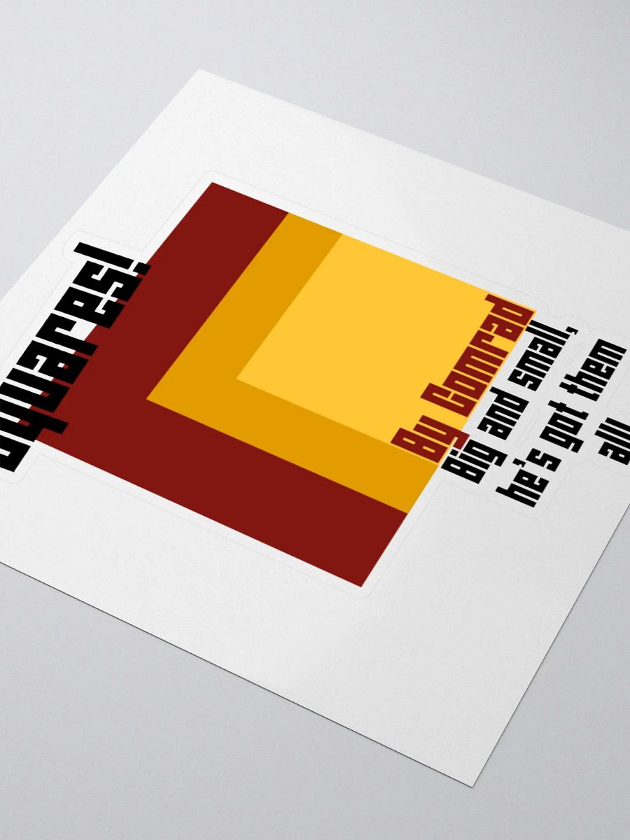 Look Square Stickers! product image (3)