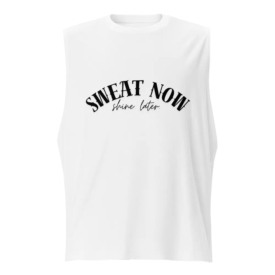 Bella+Canvas Muscle Tank ⚪️ Sweat now, shine later product image (1)