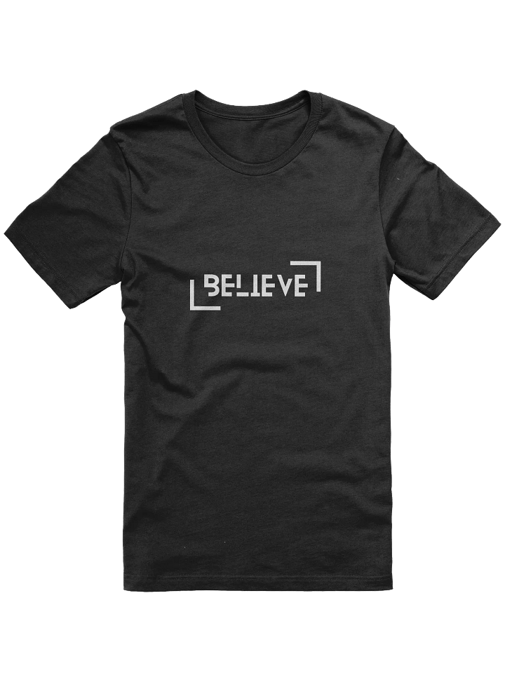 BELIEVE Black T-Shirt product image (1)