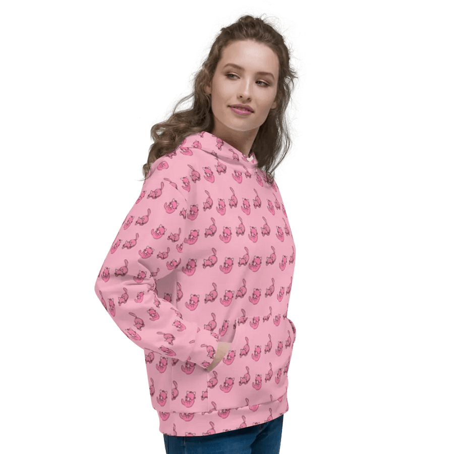 Whimsical Cat Hoodie product image (4)