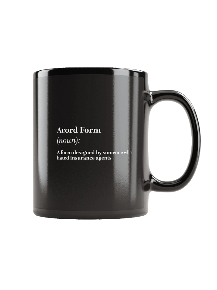Acord Form Definition Mug product image (1)