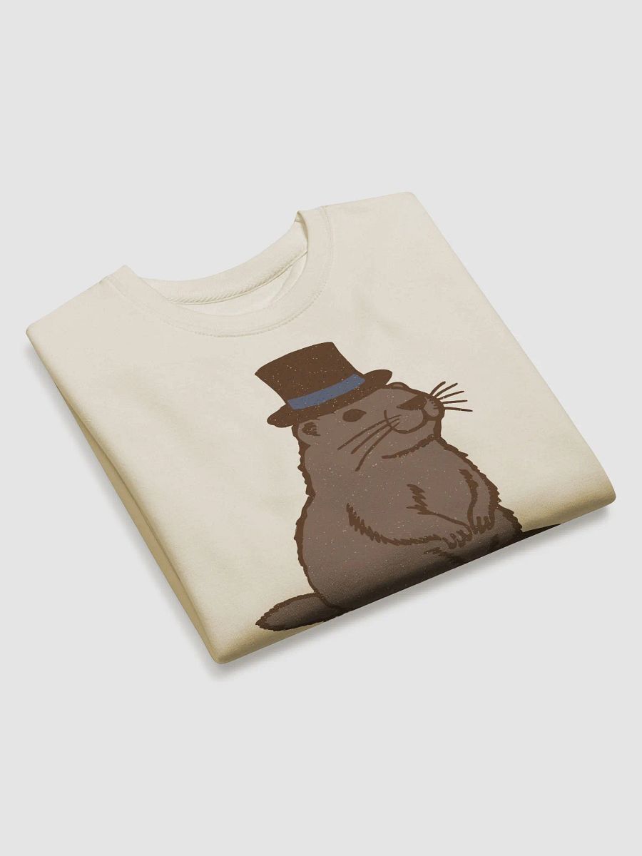 Dapper Groundhog Premium Sweatshirt product image (3)