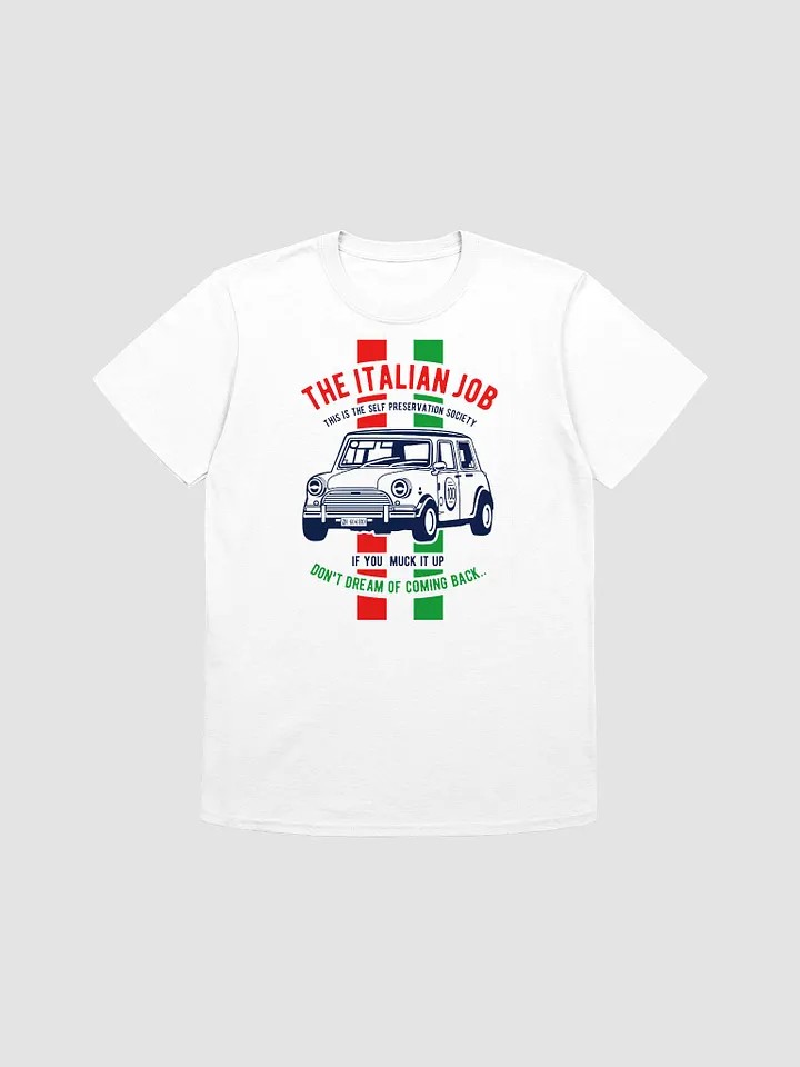 Italian Flag Car Stylized T-Shirt product image (1)