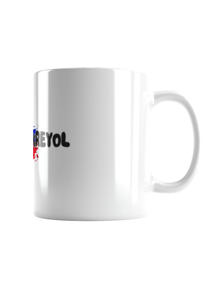 San pou san White Black Glossy Mug product image (2)