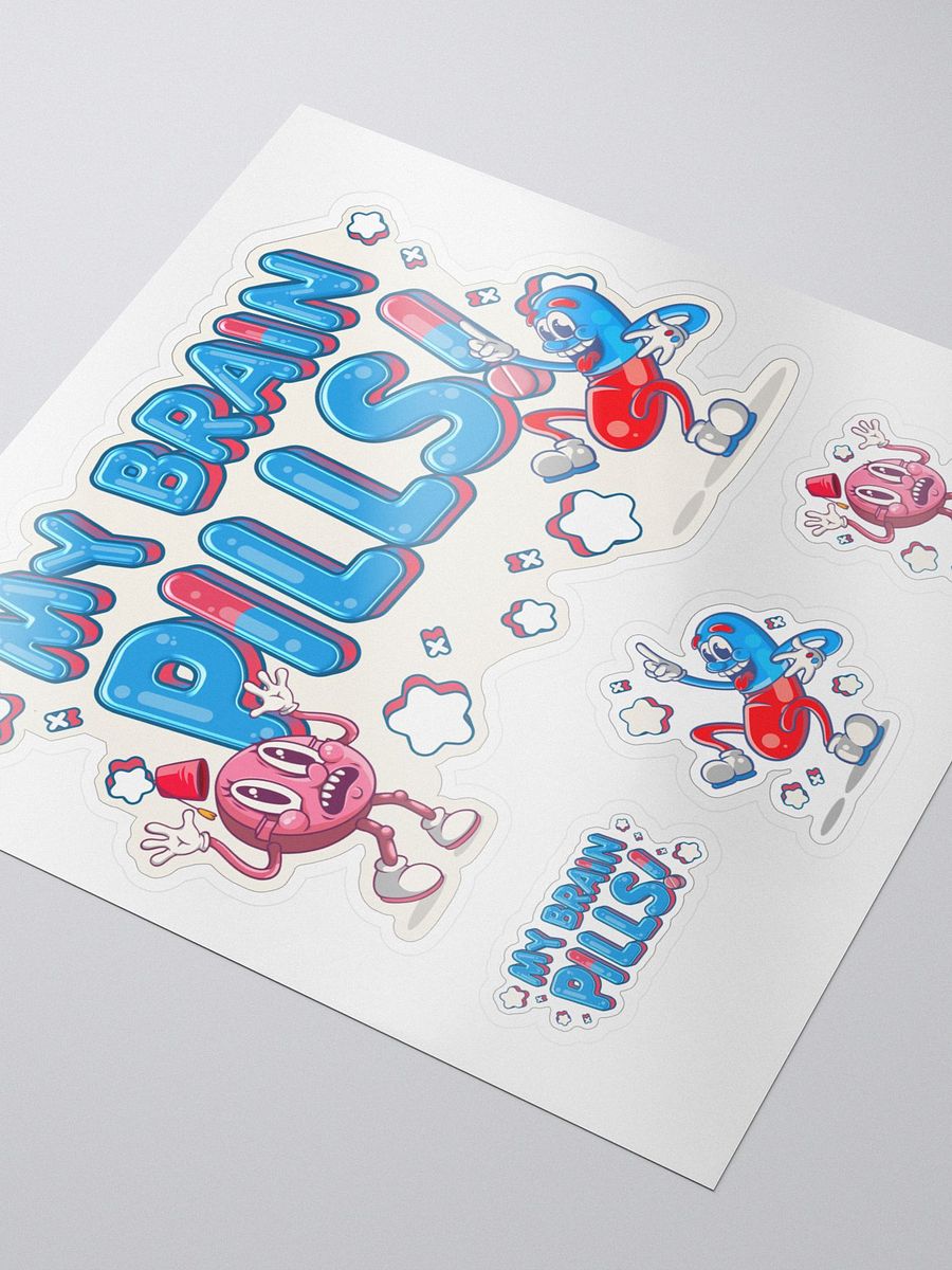My Brain Pills! Stickers (Sheet 1) product image (3)