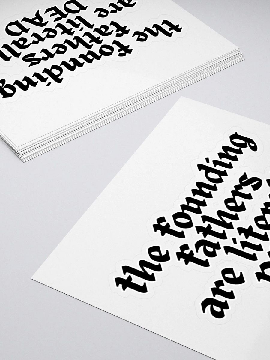 Founding Fathers Sticker product image (4)