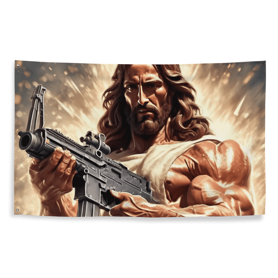 American Jesus Flag product image (2)