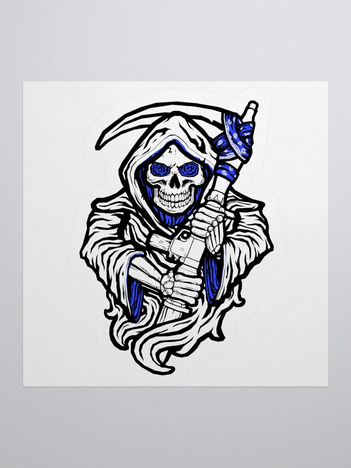 Reaper Lineart Sticker product image (1)