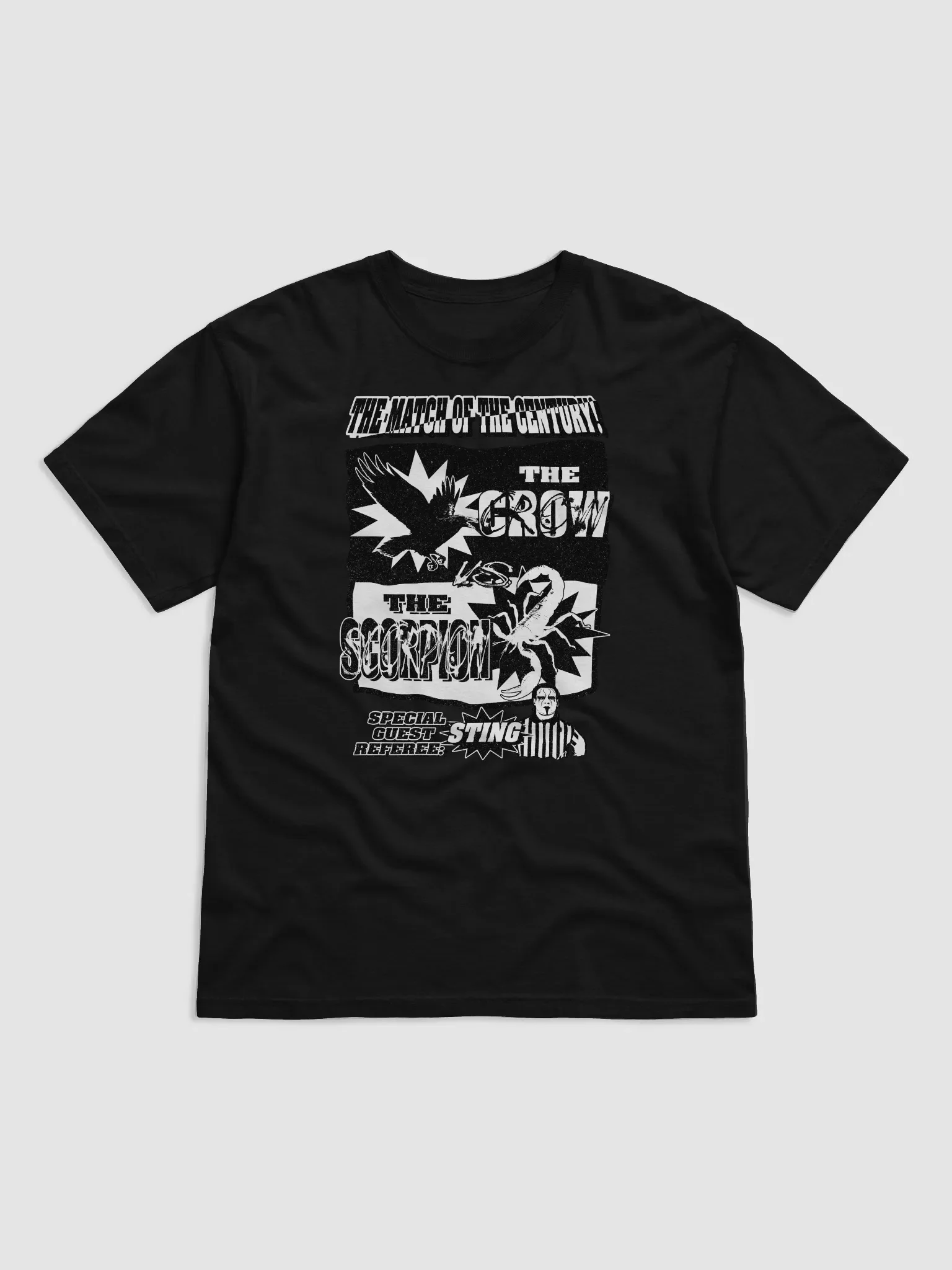 The Crow vs The Scorpion Black T-Shirt product image (1)