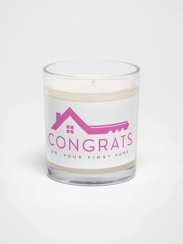 Congrats on Your First Home Soy Wax Candle product image (1)