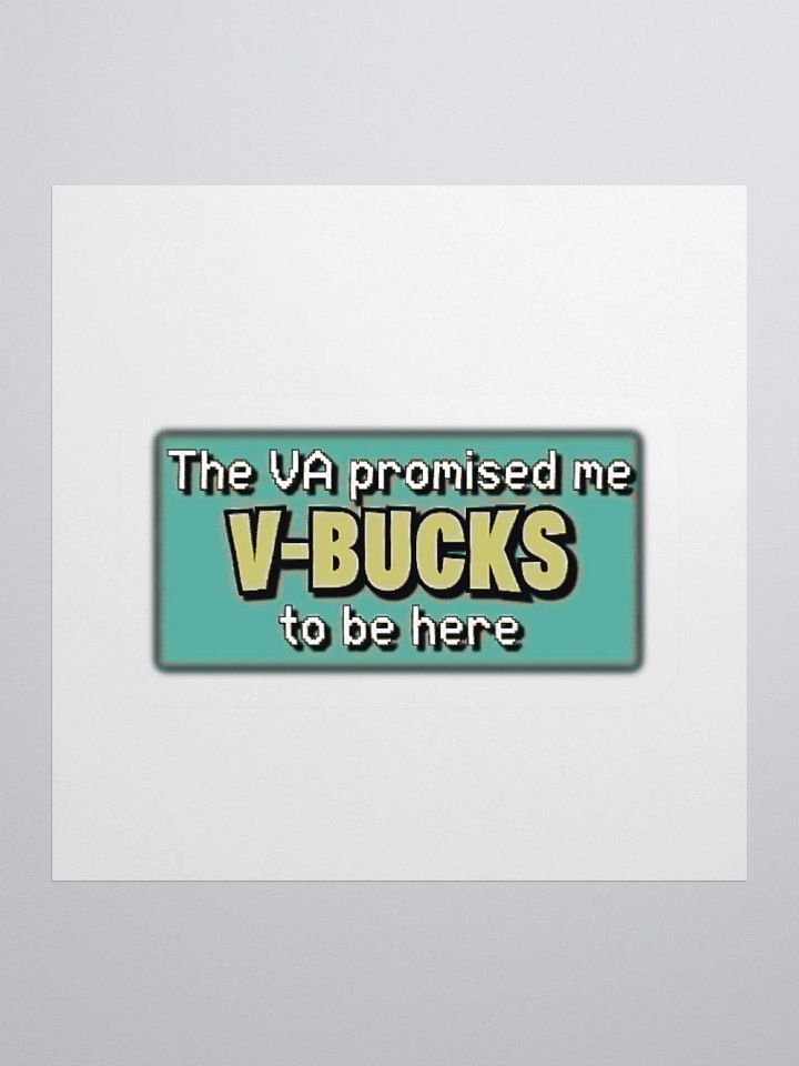 V-Bucks Sticker product image (2)