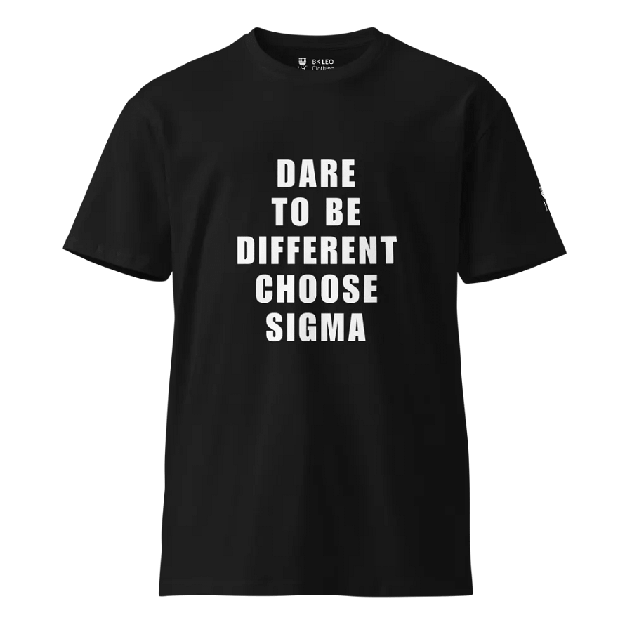 Dare to be Different Choose Sigma product image (13)
