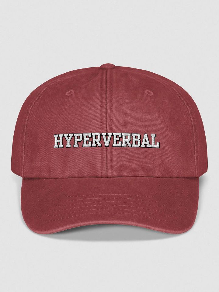 HYPERVERBAL vintage dad cap product image (1)