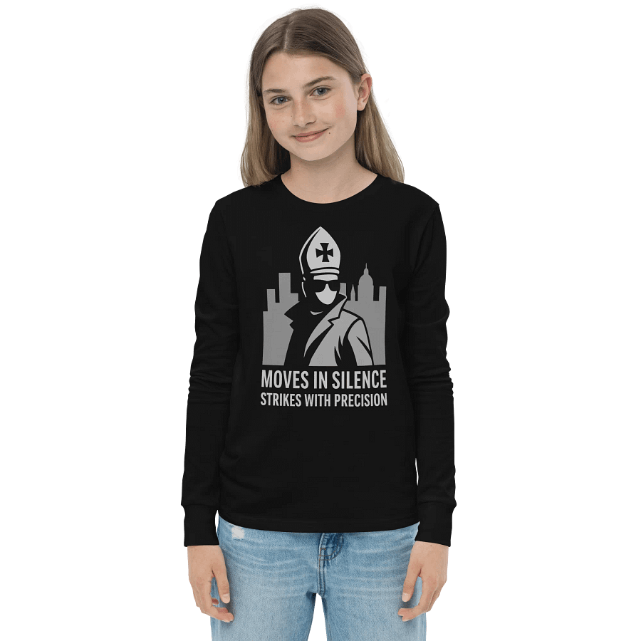 Moves in Silence - Youth Long Sleeve T-Shirt product image (1)