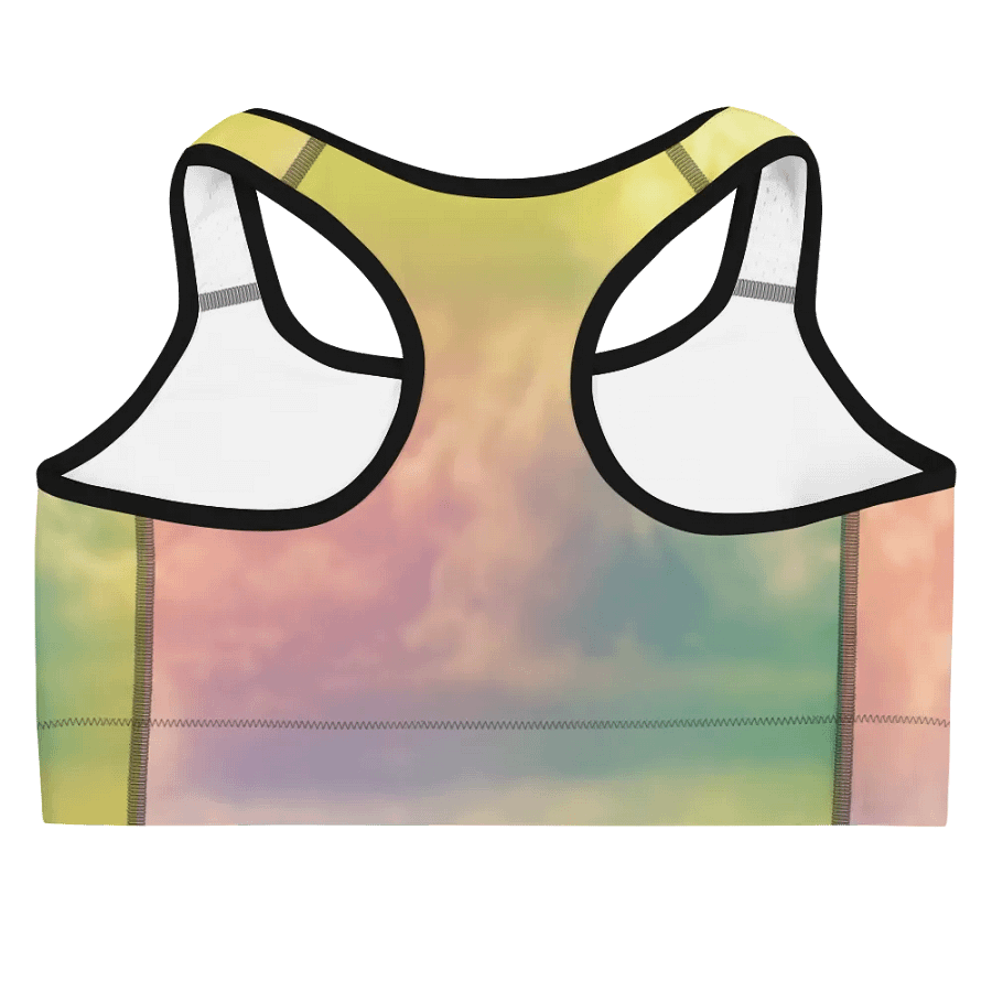Blur cloud rainbow Design Sports Bra - V12 product image (9)