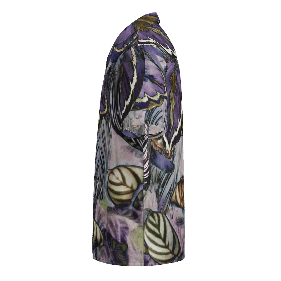 purple Leaves Hawaiian Shirt product image (3)