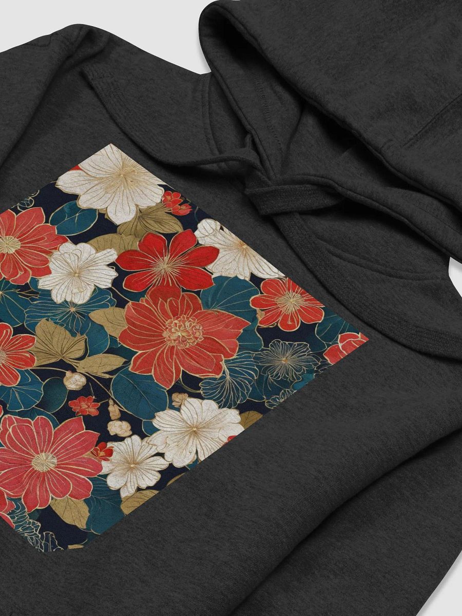 Hoodie Unisex Japanese Flowers Two product image (3)
