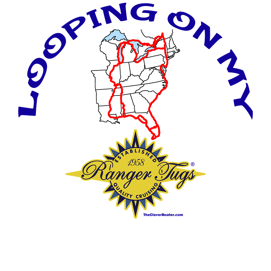 Looping On My Ranger Tug - T-Shirt - Light Shirt w/Blue Logo product image (5)