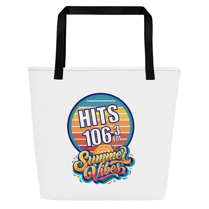 Hits Summer Vibes Large Tote Bag product image (1)