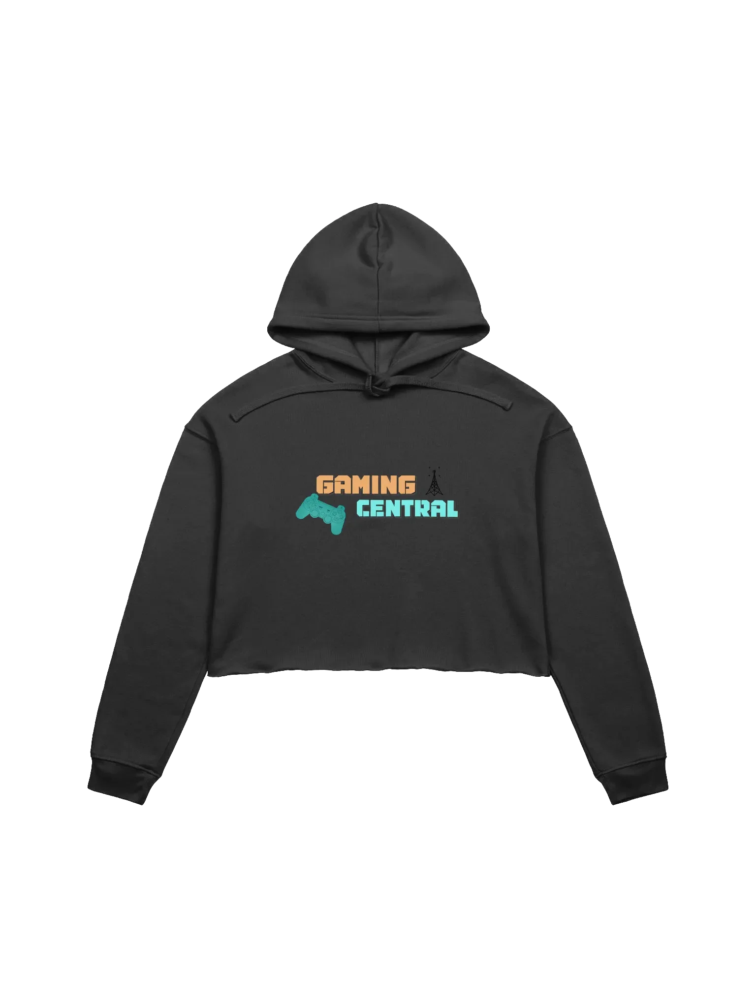 Gaming Central Stylized Crop Hoodie product image (1)