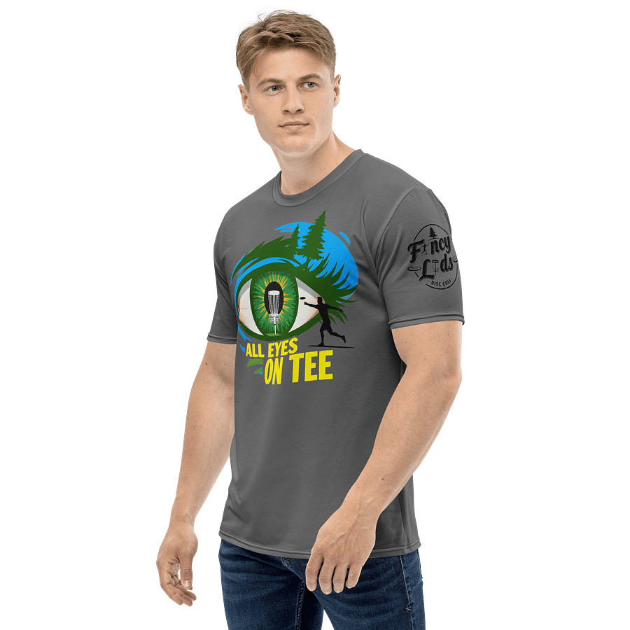 Fancy Lads Men's Grey T-Shirt "All Eyes On Tee" product image (3)
