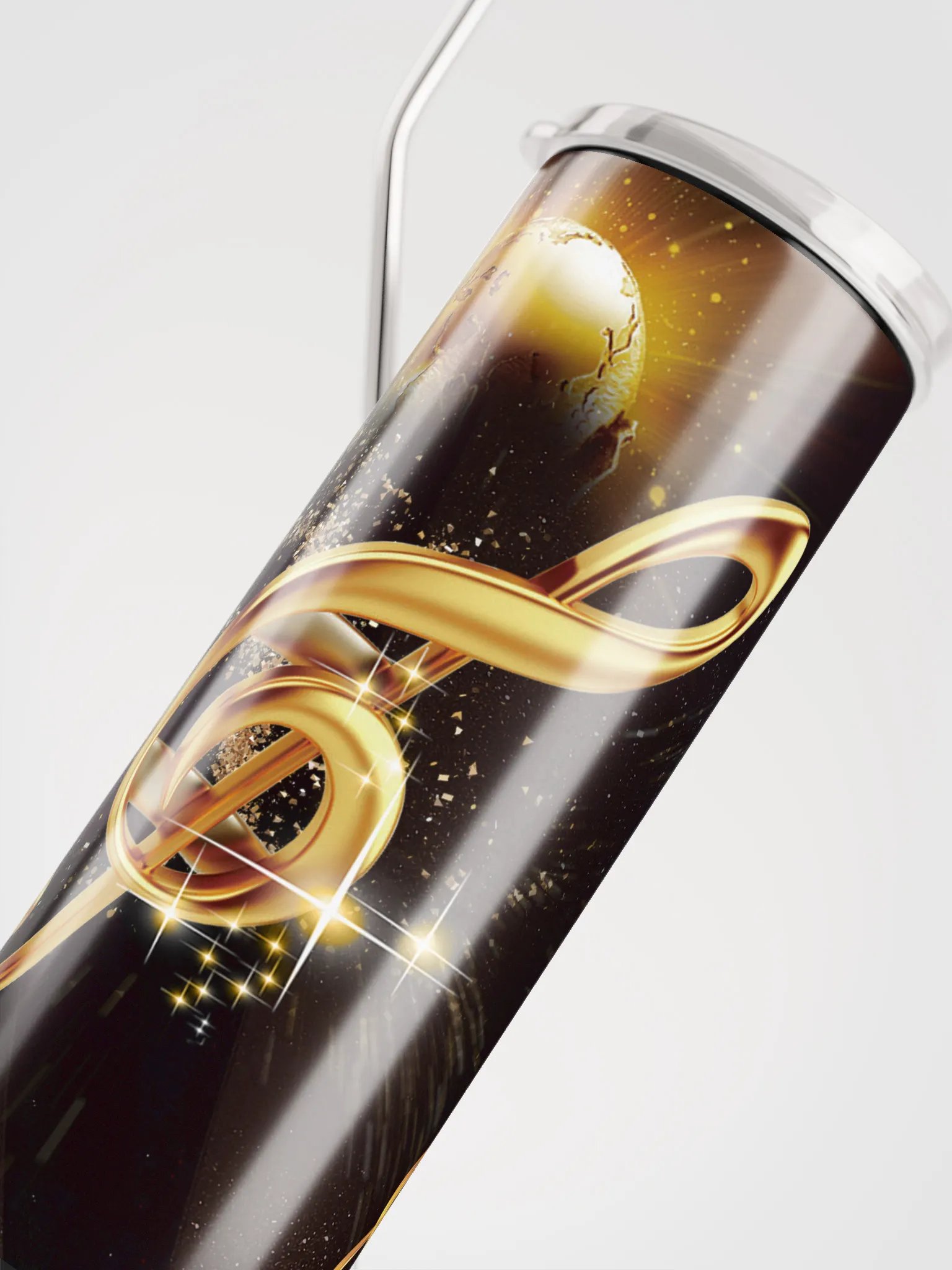 3D Golden Music Tumbler product image (6)