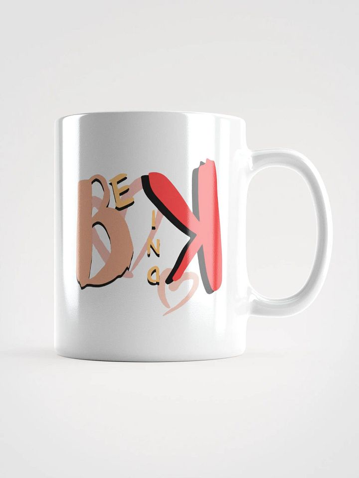 Be Kind White Glossy Mug product image (1)