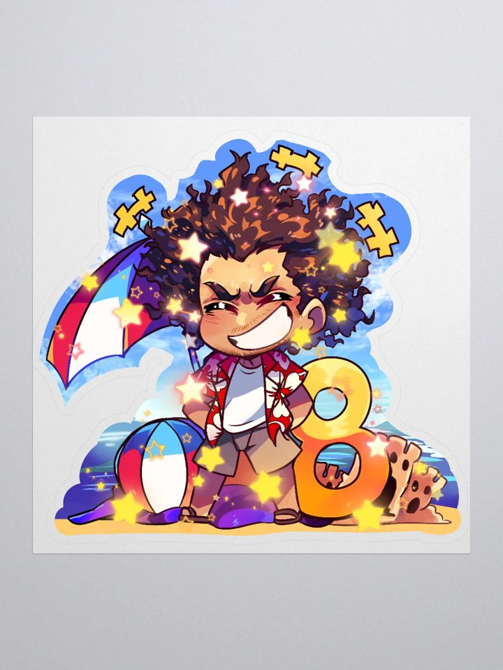 3x3 Beachiban Sticker! product image (1)