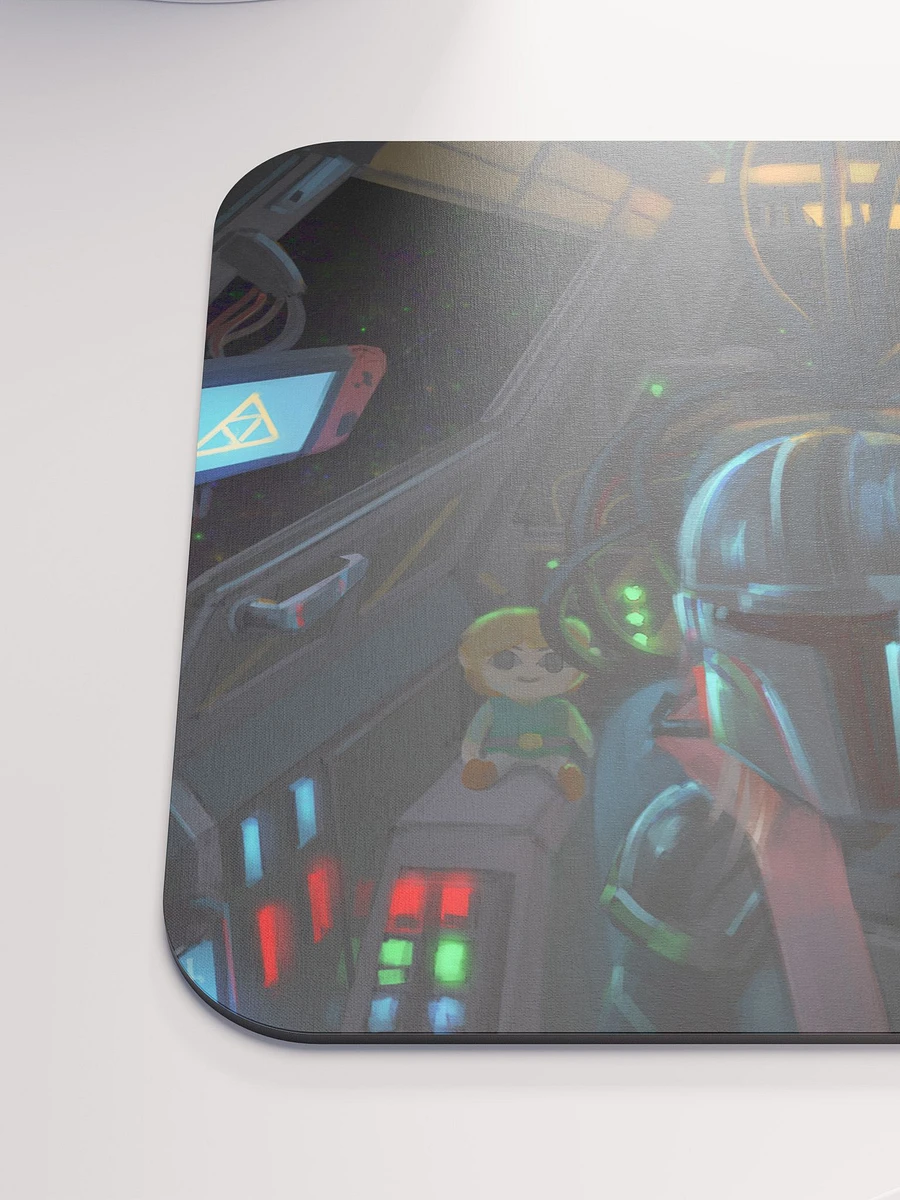 Spacey Inner Bounty Hunter: Mandalorian SCM Mouse Pad product image (6)