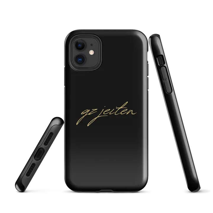 Branded GZ JEITEN Signature iPhone Tough Phone Case product image (1)