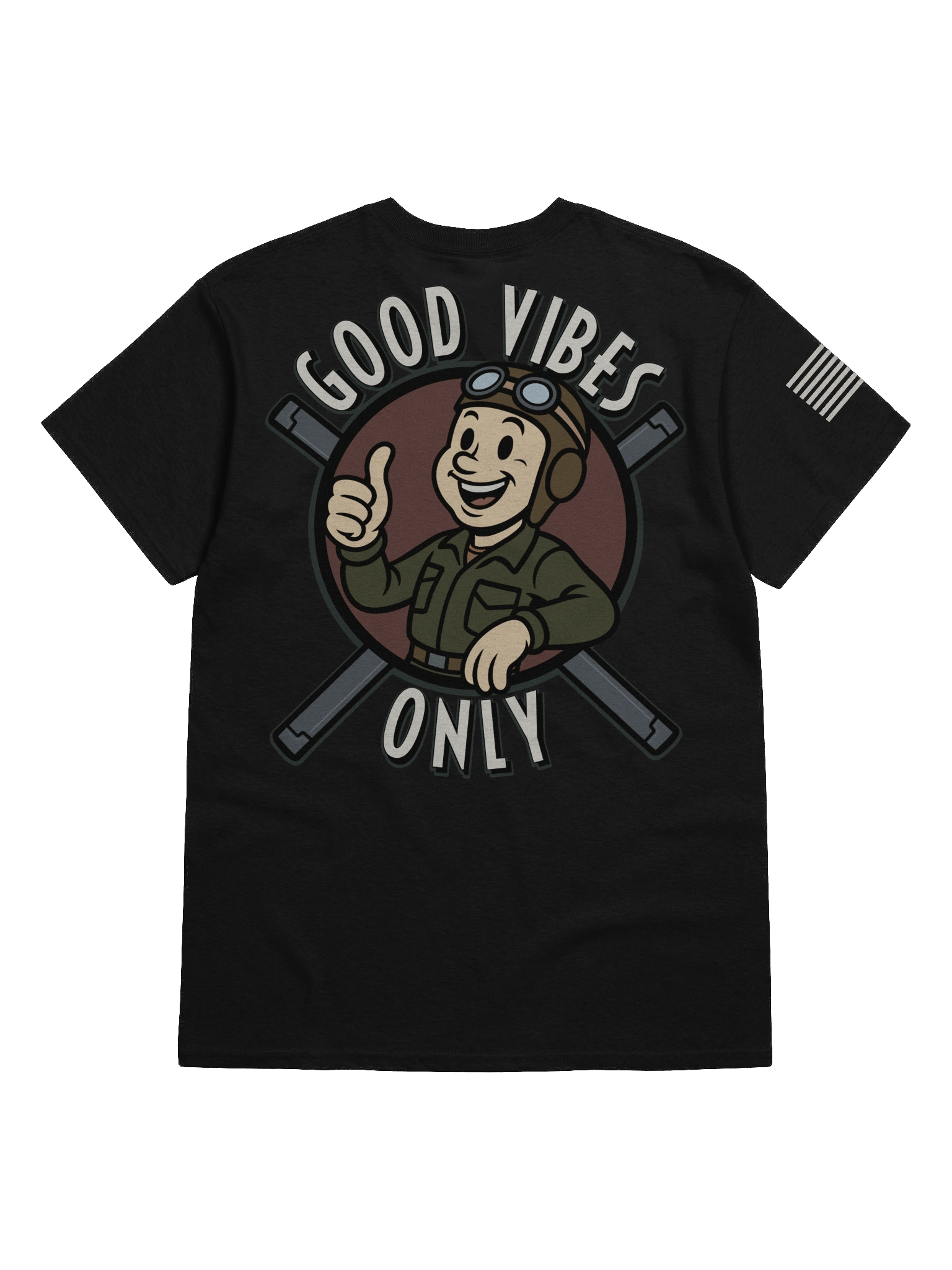 "GOOD VIBES v2" Work Shirt product image (3)