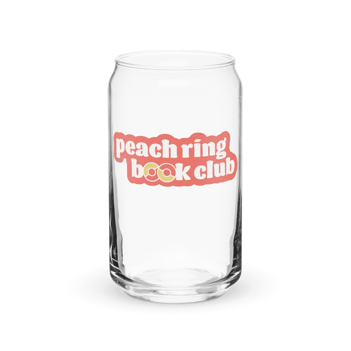 Peach Ring Book Club Glass product image (1)