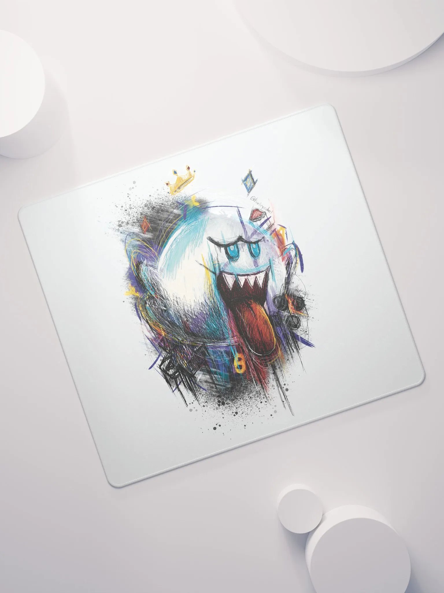 King Boo by StephyJ Gaming Mouse Pad product image (11)
