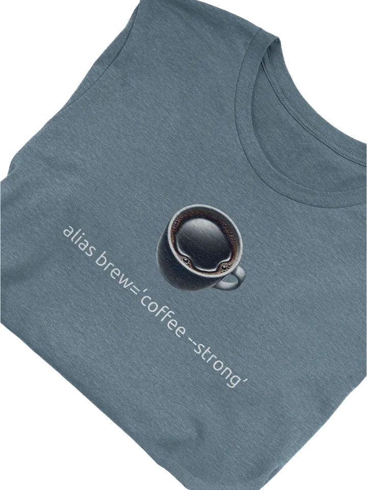 "alias strong brew" T-Shirt product image (2)