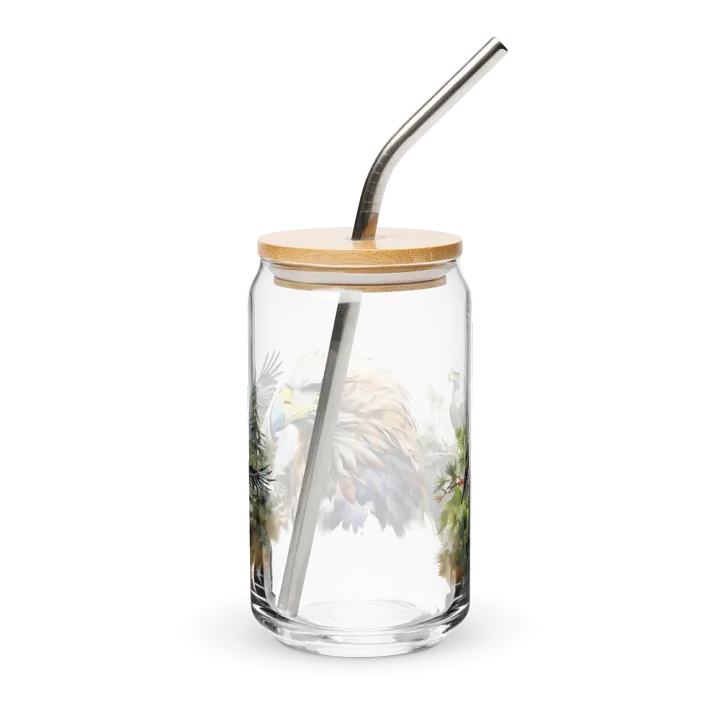 Eagles Flight Glass Can Sipper product image (2)