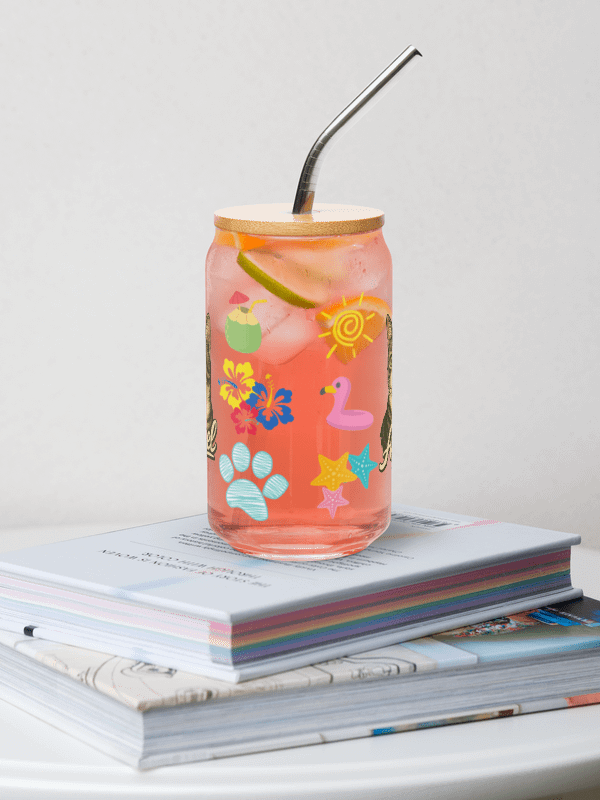 YOUR BEST FRIEND! / CAN-SHAPED GLASS product image (2)